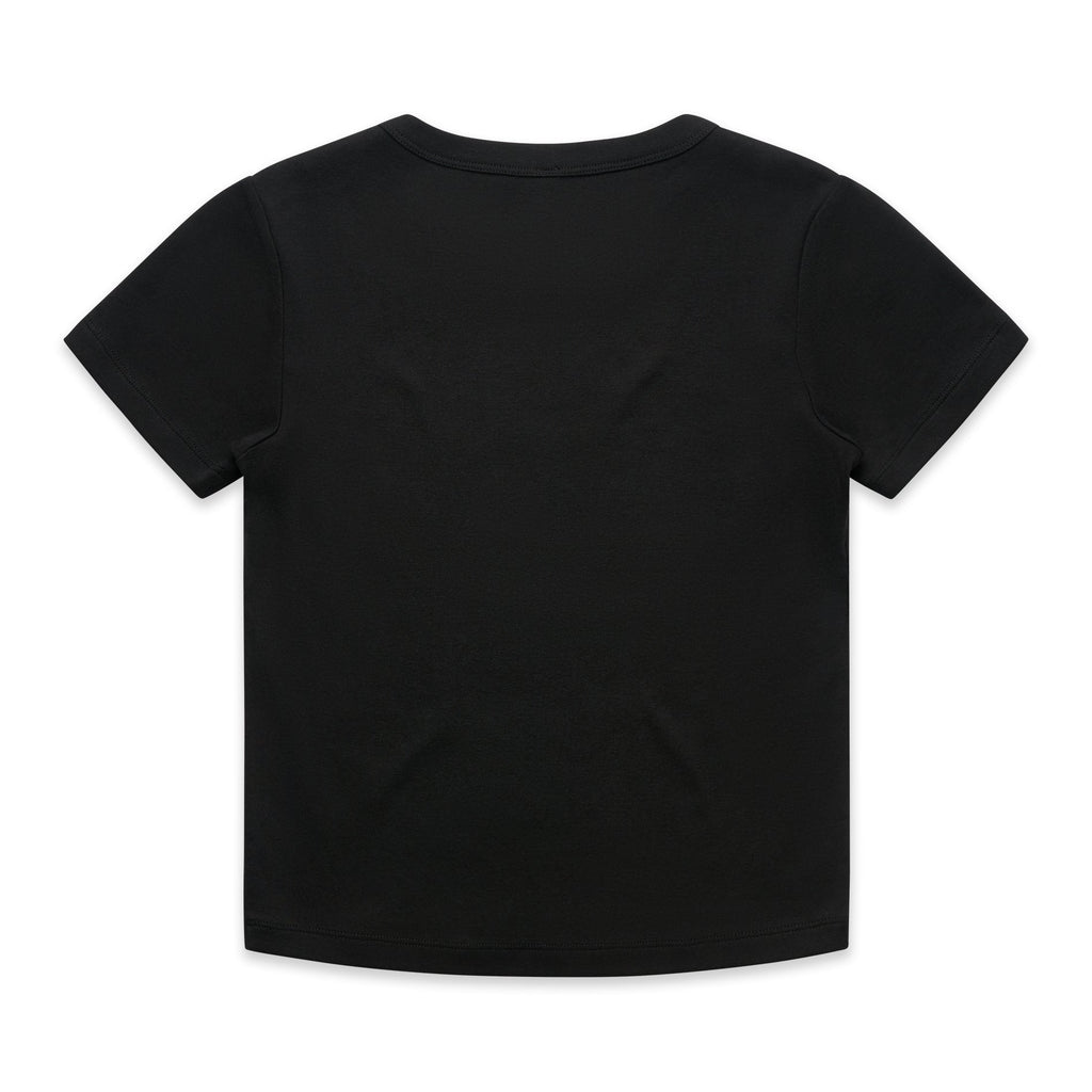 Women's Organic Rib Baby Tee | Arena Custom Blanks