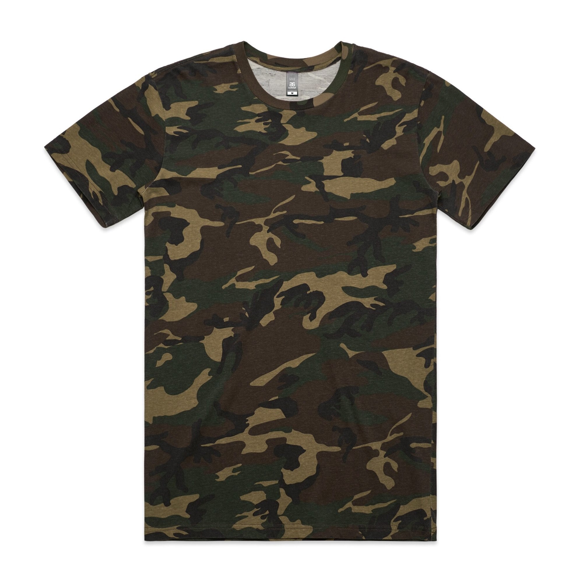 Men's Staple Camo Tee Shirt | Arena Custom Blanks