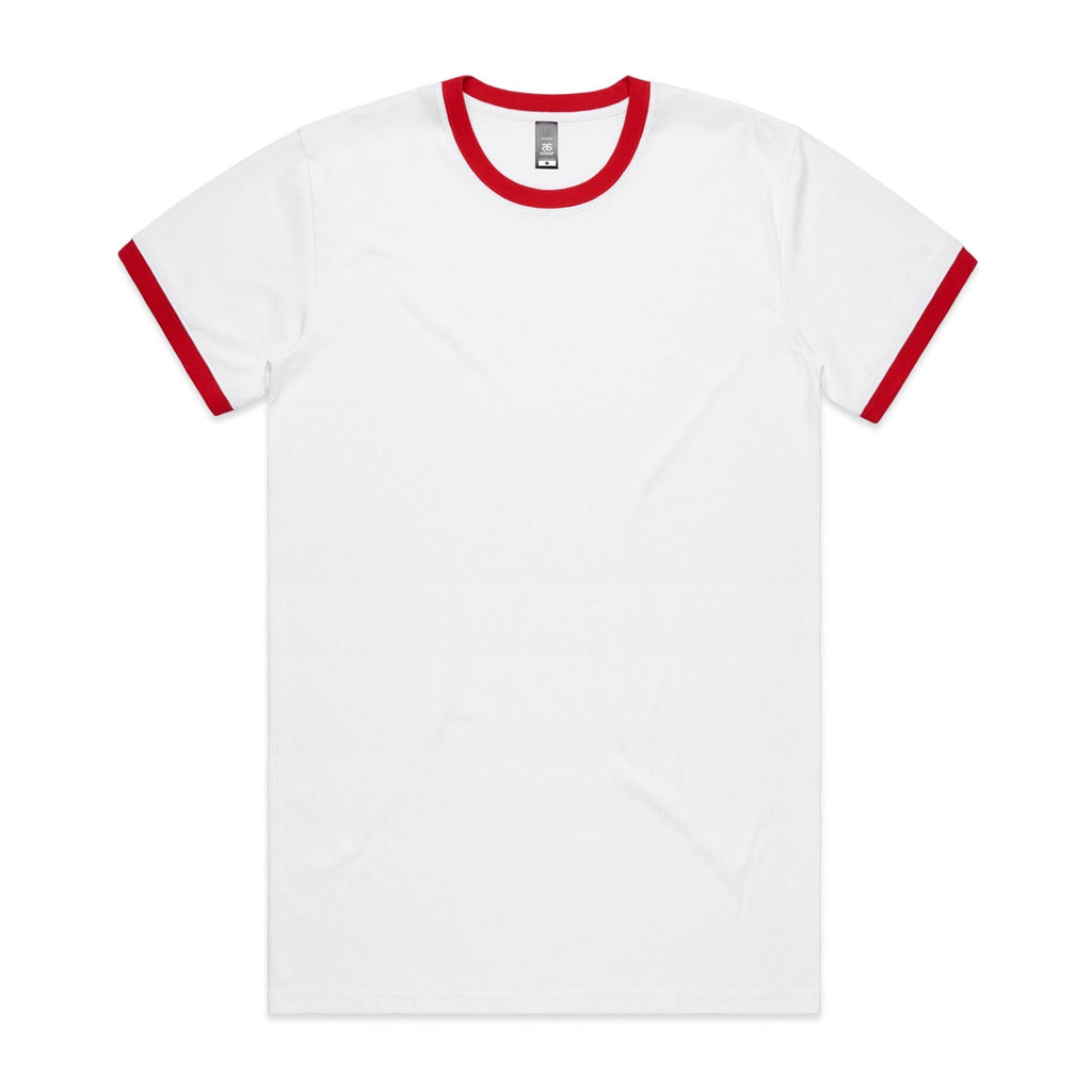 Men's Staple Ringer Tee Shirt | Arena Custom Blanks