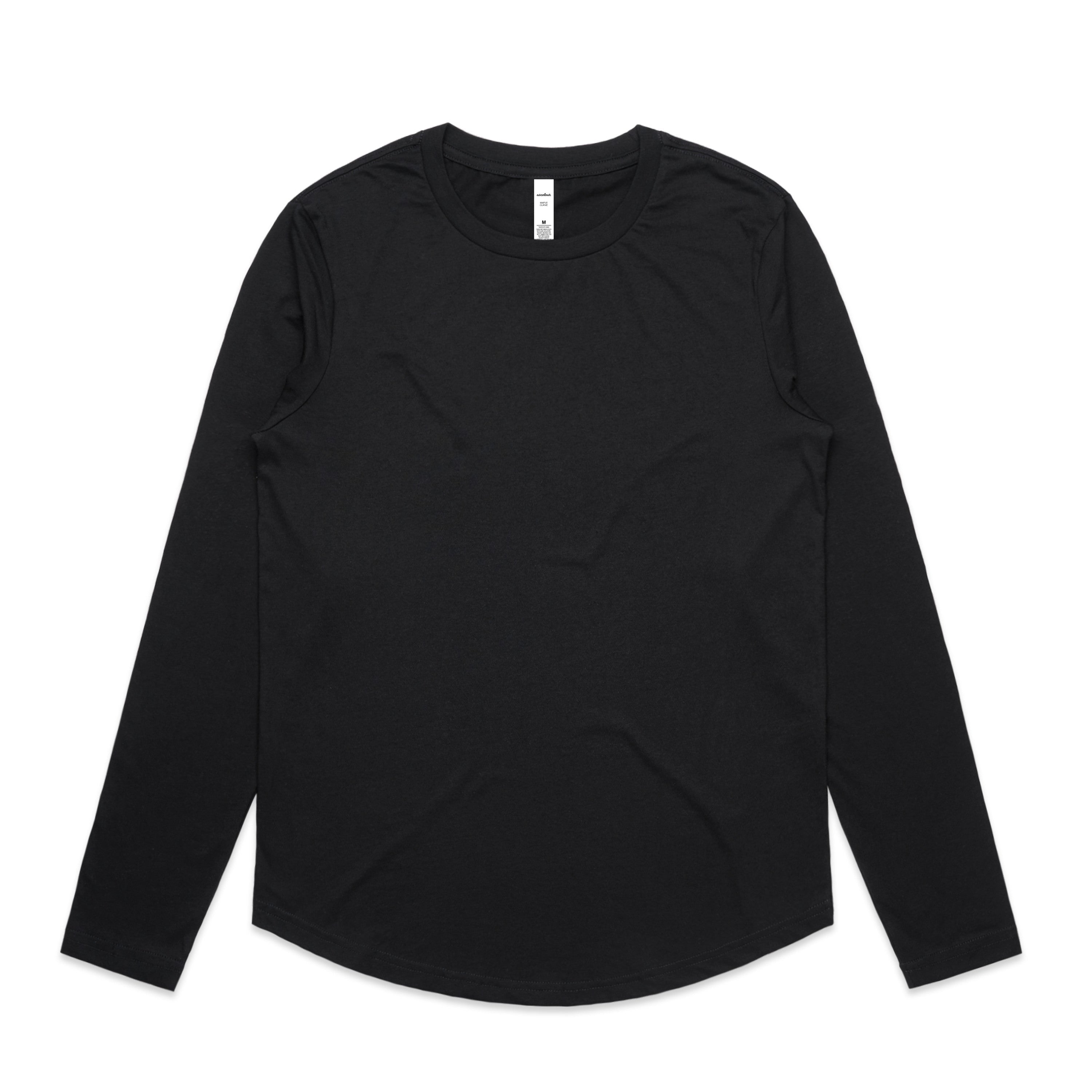 Women's Maple Curve Long Sleeve Tee | Arena Custom Blanks