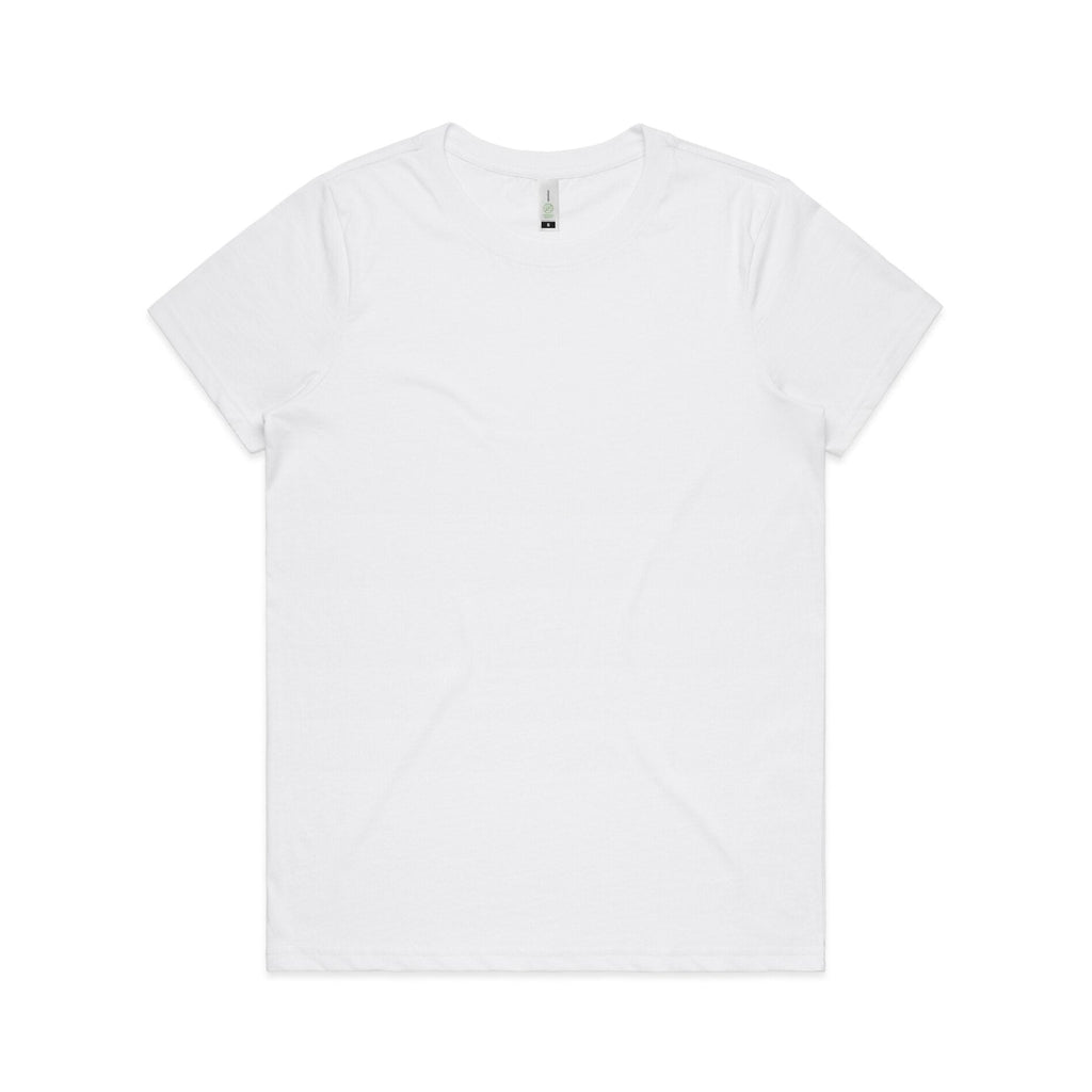 Women's Maple Organic Tee Shirt | Arena Custom Blanks
