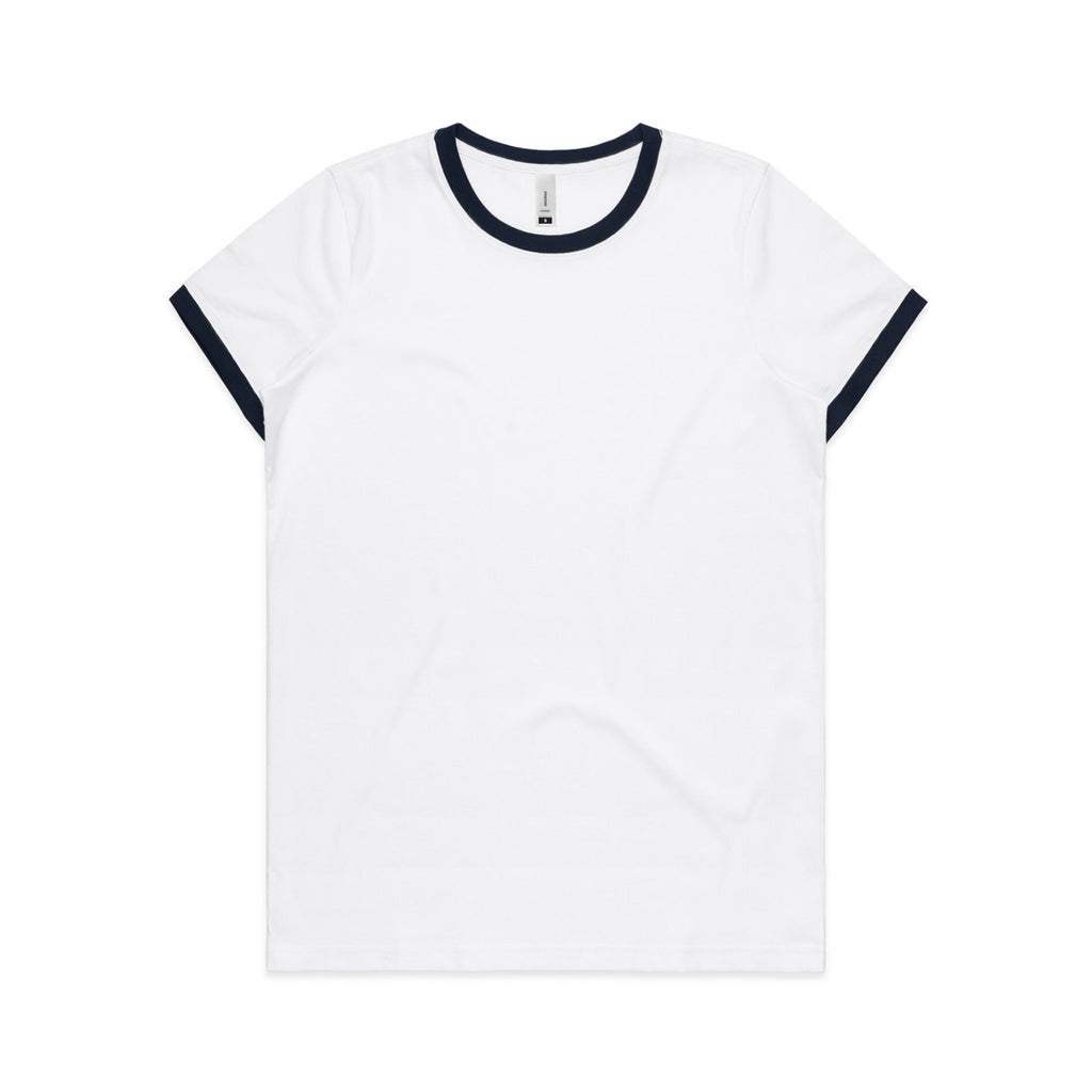 Women's Maple Ringer Tee | Arena Custom Blanks