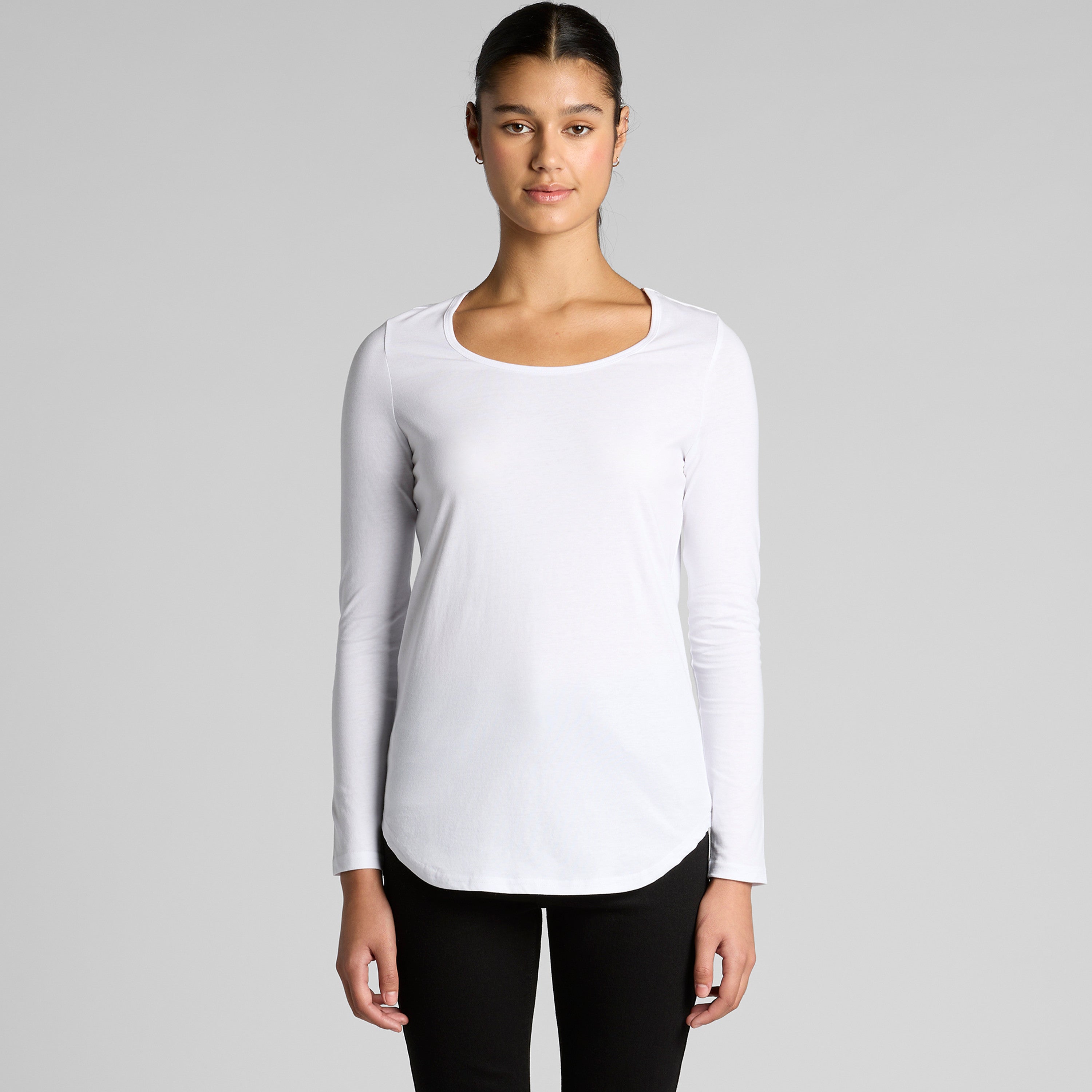 Women's Mali Long Sleeve Tee Shirt | Arena Custom Blanks