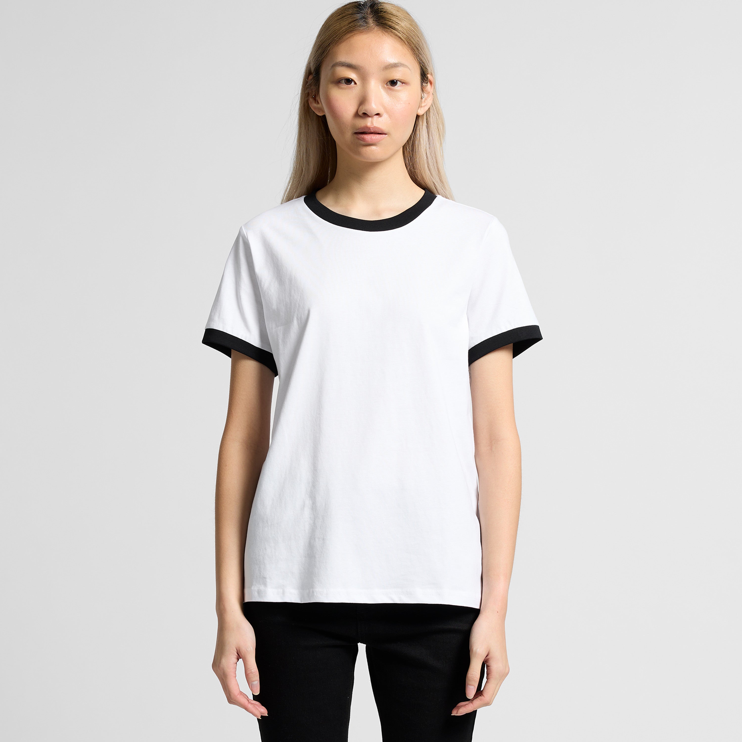 Women's Maple Ringer Tee | Arena Custom Blanks